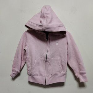 BNWT Polo by Ralph Lauren Kids Hoodie Jacket Pink Size 3/3T
